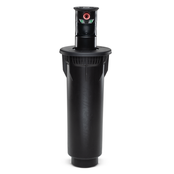 Rain Bird 11000 Series Rotor, a heavy-duty sprinkler designed for efficient irrigation in large landscapes and sports fields. Featuring adjustable settings and high-efficiency nozzles, it provides precise water distribution, durability, and reliable performance for demanding irrigation needs