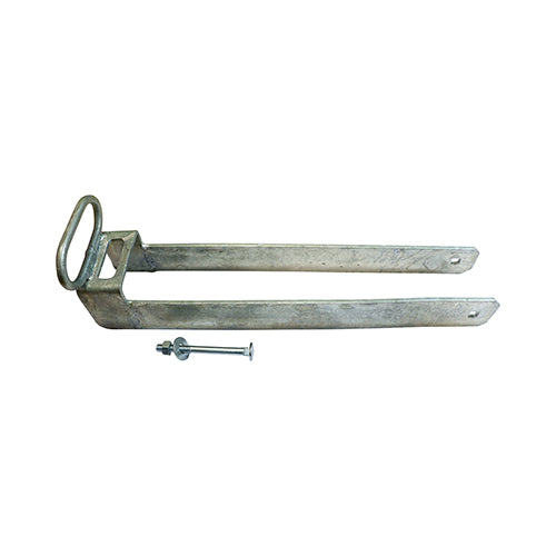 Throw-Over Loops - Throwover gate loop with handle