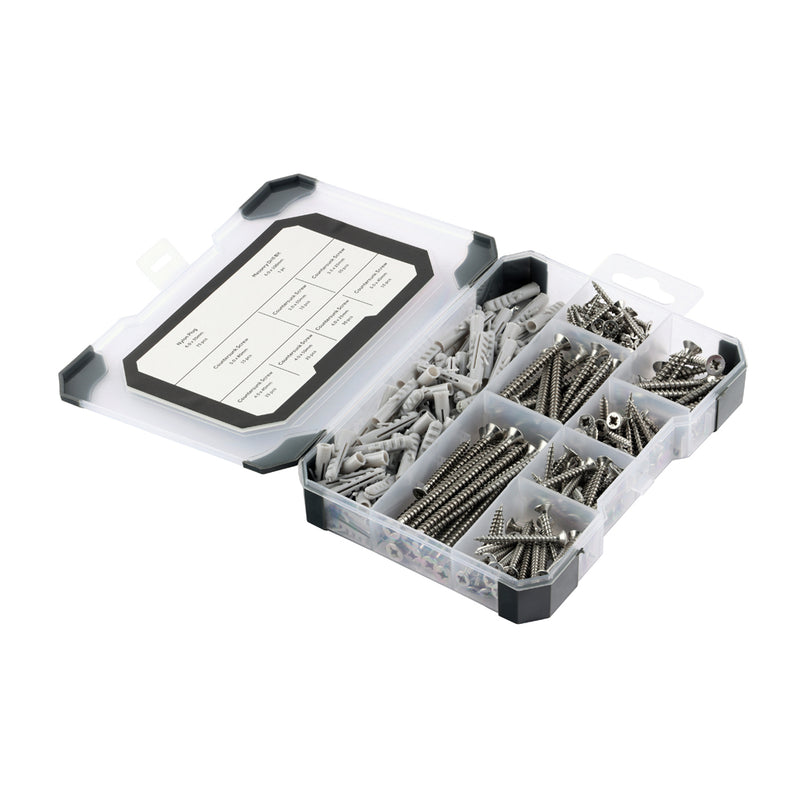 Mixed Screws, Plugs & Drill Bit Tray