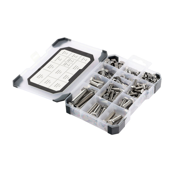 Mixed Set Screws, Nuts and Washers Tray