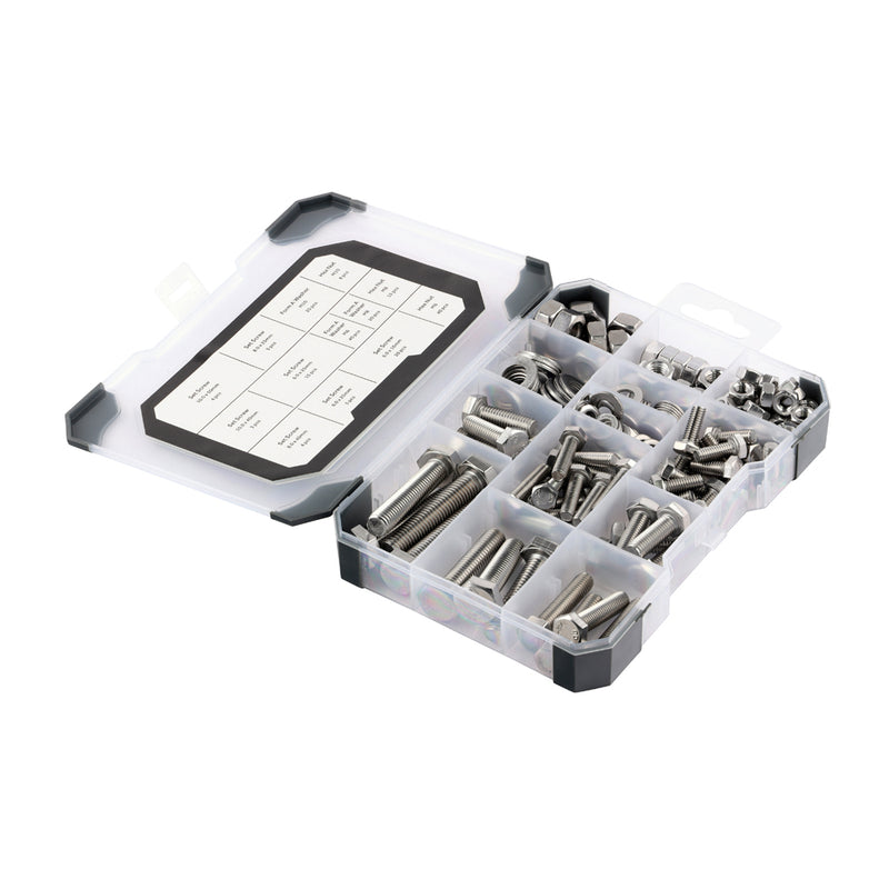 Mixed Set Screws, Nuts and Washers Tray