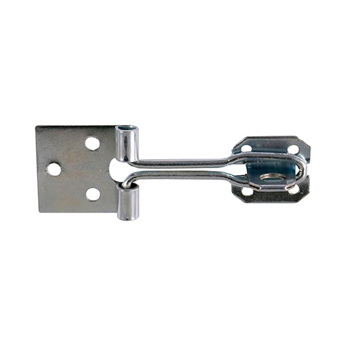 Exterior Gate & Door Furniture - Wire Pattern Hasp & Staple