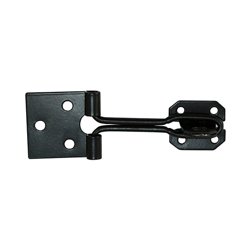 Exterior Gate & Door Furniture - Wire Pattern Hasp & Staple