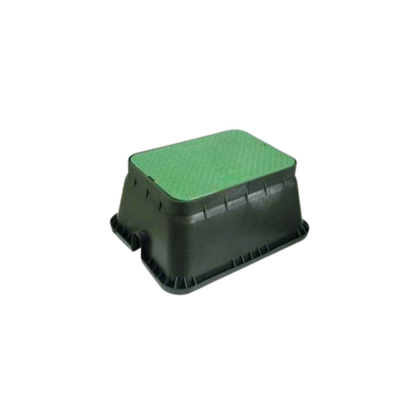 Economy Valve Boxes, cost-effective protective enclosures designed to safeguard irrigation system valves. Made from durable materials, these boxes provide easy access for maintenance while protecting valves from debris, weather, and potential damage