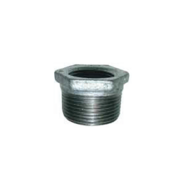 Reducing Bushes, designed to connect pipes of different sizes in irrigation and water systems, allowing for smooth transitions between varying pipe diameters. These fittings provide a secure, leak-free connection, ensuring efficient water flow. Image highlights the durable construction, compact design, and compatibility with various pipe sizes, offering a reliable solution for adapting pipe systems to different flow requirements