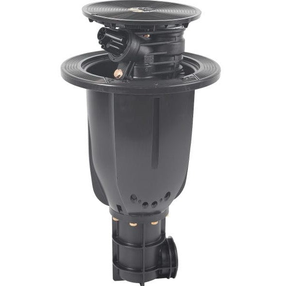 Perrot VP3M - Piston Drive Pop-up Sprinkler, a high-performance sprinkler designed for efficient water distribution in medium to large landscapes. Featuring a piston drive mechanism, it offers reliable pop-up action, adjustable arc, and radius settings for uniform coverage in residential, commercial, and sports turf applications