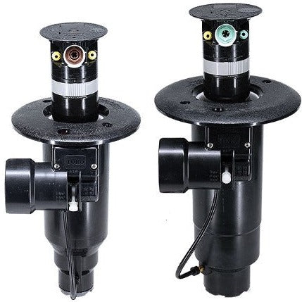Toro FLEX Series Sprinkler with Valve in Head, designed for precise, efficient irrigation control. Featuring an integrated valve within the sprinkler head, it allows individual sprinkler operation, improving water management and coverage for lawns, sports fields, and landscapes